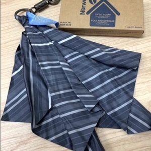 Black Tie Optic Scarf